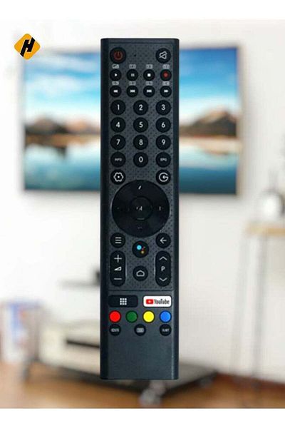 erorex Replacement Remote Control fit for Changhong TV SUB JVC CHIQ HITACHI THOMSON Smart TV