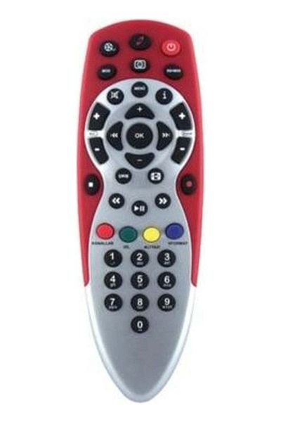 erorex Weko Kr DT-8003 HD Plus Red Satellite Remote 256*