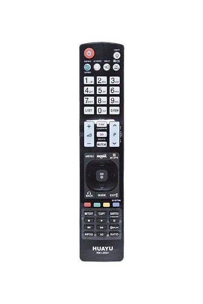erorex Remote Control For LG LCD/LED TV Black