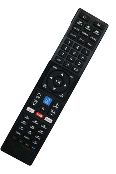 erorex Replacement Remote Control For Dansat Gvc Pro Super General Jvc Telezone Smart Lcd Led Tv