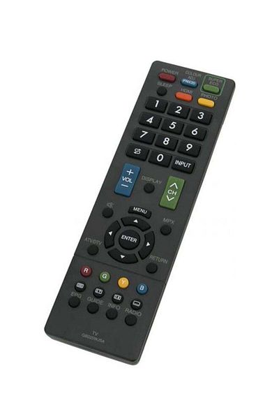 erorex Remote Control For Sharp TV, LCD, LED, Smart TV Black