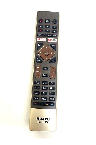 erorex جهاز التحكم عن بعد في YouTube وNetflix لتلفزيون Haier (لا يدعم الصوت)