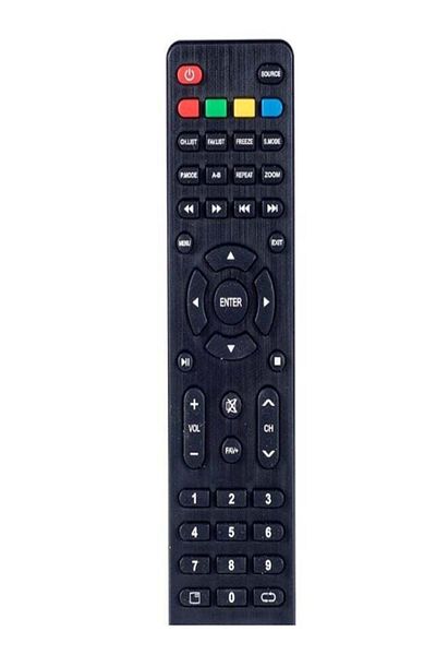 erorex Universal Infrared TV Remote Control Black for LED ATC TVs
