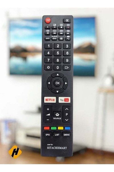 erorex CLE-1031 Replacement Remote Control Use For Hitachi Smart LCD LED TV
