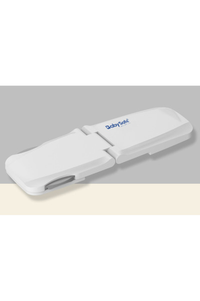 BabySafe Baby Safe - Multipurpose 90° Cabinet Lock - Grey - Set of 4