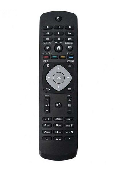 erorex Universal Philips TV Remote Control Black