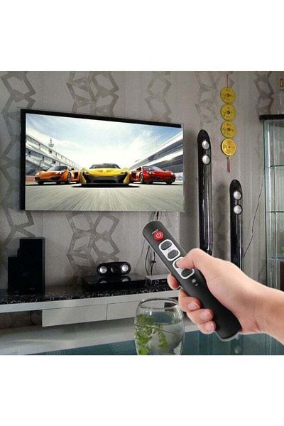 erorex جهاز تحكم عن بعد عالمي مزود بـ 6 مفاتيح للتعلم لأجهزة التلفاز وSTB وDVD وHIFI باللون الأسود