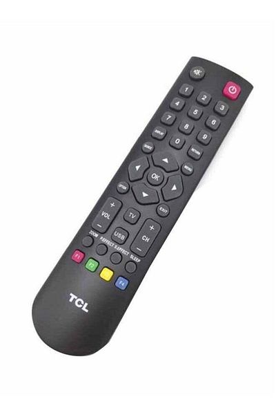 erorex Remote Control For All Tcl Tv Lcd Led Black