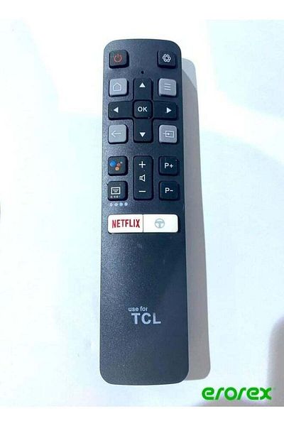 erorex Remote Control For TCL Smart, LCD, LED TV black