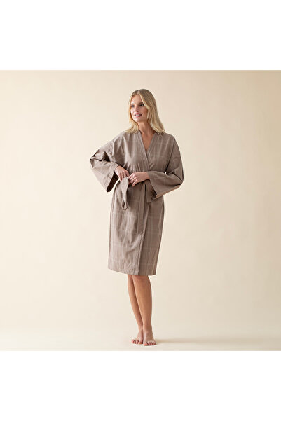 Chakra Stanton Kadın Sabahlık Kahve