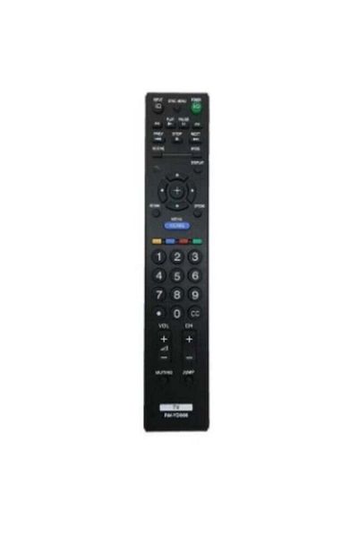 erorex Replacement Remote Control For Sony Bravia TV Black