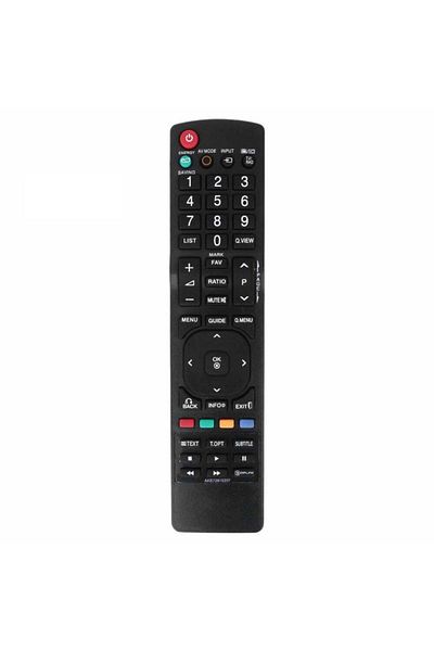 erorex Universal Wireless TV Remote Control Replacement For LG Smart LCD LED TV Black
