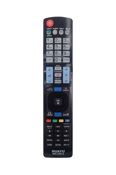 erorex Remote Control For Lg Tv Black