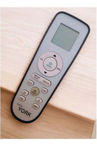 erorex York AC Remote | Replacement Remote Control For YORK Air Conditioner White/Grey