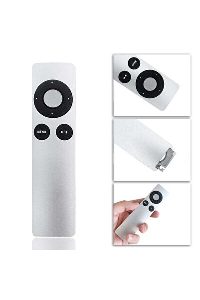 erorex Replacement Mini Remote Control For Apple Smart TV Silver