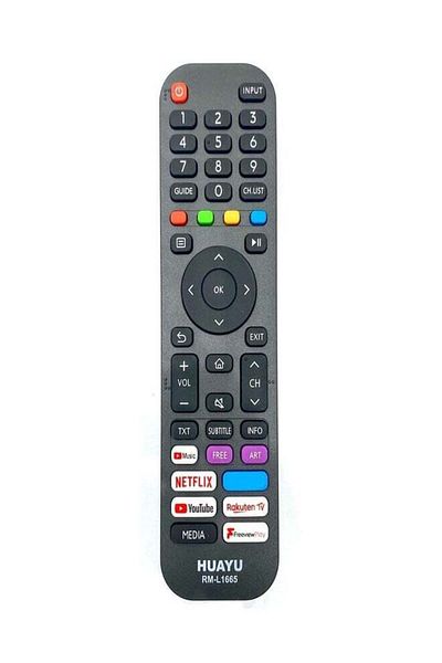 erorex Universal Replacement Remote Control For Smart Lcd Led RmL1665