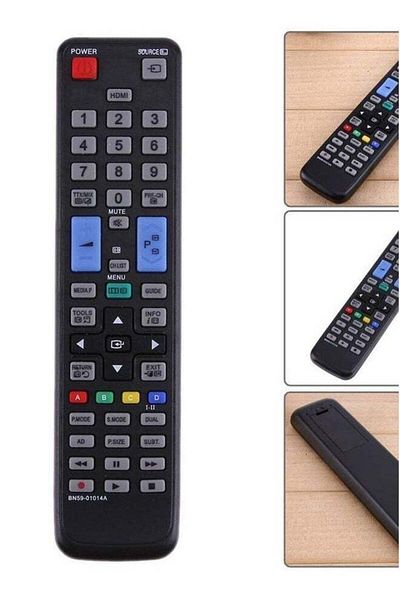 erorex جهاز تحكم عن بعد عالمي لأجهزة تلفاز LCD/LED من سامسونج، أسود
