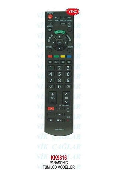 erorex Panasonic LCD TV Remote Control Rm-D920