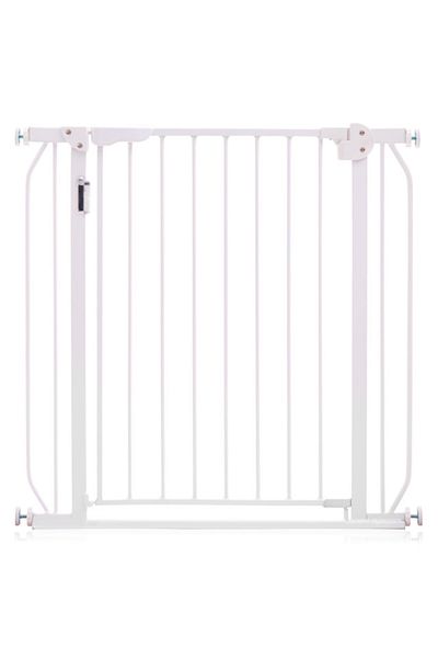 BabySafe Baby Safe - Metal Safety LED Gate w / t 20cm Extension - White