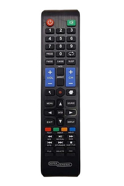 erorex Replacement Remote Control Compatible with Super General LCD LED TV