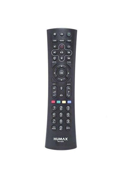 erorex Satellite Receiver Remote Control For Humax Black