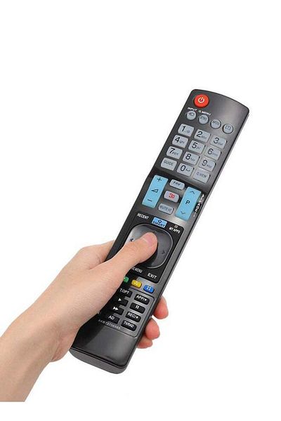 erorex Wireless Smart Remote Control For Digital TV Black
