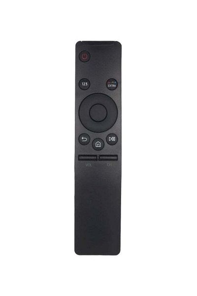 erorex جهاز تحكم عن بعد لاسلكي بالأشعة تحت الحمراء لتلفزيون سامسونج 4K باللون الأسود