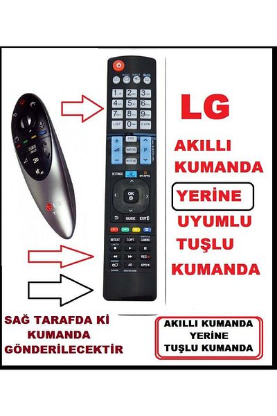 erorex جهاز التحكم عن بعد LG Magic Smart Mouse بدلاً من جهاز التحكم عن بعد Smart 3D Button 930 لتلفزيون LCD LED