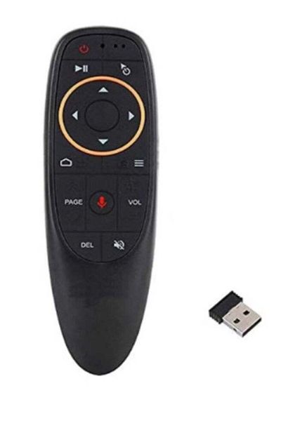 erorex G10 Voice Air Mouse 2.4GHz Wireless Voice Smart Remote Control for Android TV Box, PC, Laptop