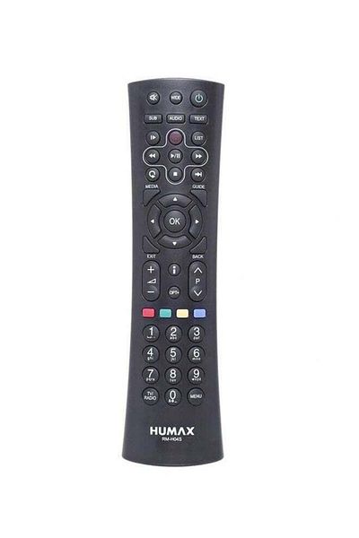 erorex Remote Control For Satellite Receiver Black