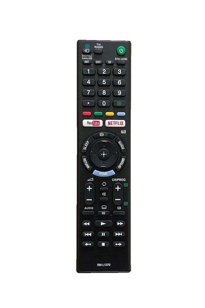 erorex Rm-L1370 Replacement Remote Control Use For Sony Smart Lcd Led Tv Black