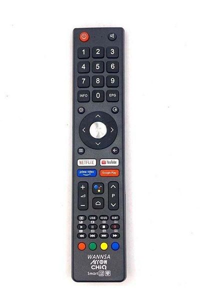 erorex Remote Control For Wansa Smart LCD LED