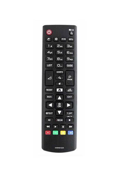 erorex Universal Remote Control For Television Black