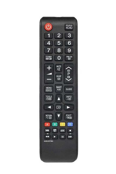 erorex Replacement Wireless Universal Tv Remote Control For Samsung Hd Led Smart Tv Black