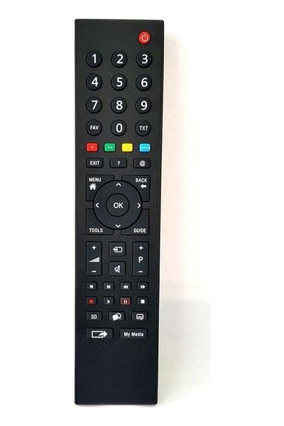 erorex Arcelik Arçelik A49L85324B LED TV Television Remote Beko Altus Grundig Mymedia Exit Button