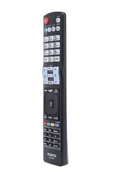erorex جهاز التحكم عن بعد لتلفزيون LG LCD/LED باللون الأسود