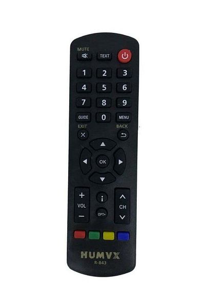 erorex Remote Control For Humax Hd Tv Black