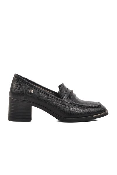 Pierre Cardin حذاء نسائي كلاسيكي بكعب أسود - PC-54355 Z