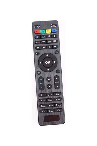 erorex Remote Control For Mag Smart TV, IPTV And Set Top Box Black