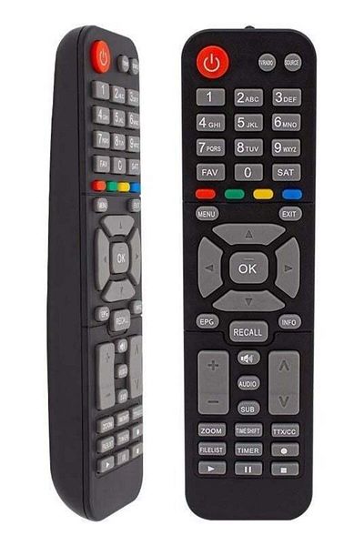 erorex Technobox Foxstar Twin HD Satellite Receiver Remote
