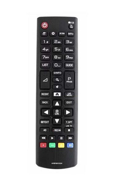 erorex Replacement Wireless Universal Tv Remote Control For Lg Hd Led Smart Tv Black