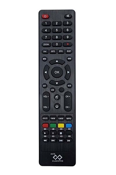 erorex Replacement Remote Control For Class Pro Lcd Led Tv