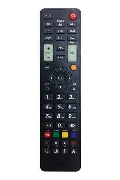 erorex Next 2023 HD Satellite Receiver Remote Control