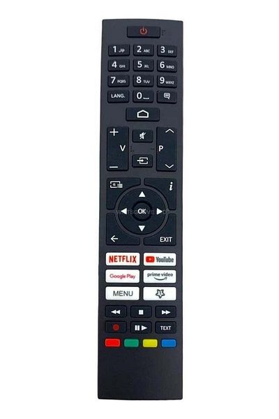 erorex جهاز التحكم عن بعد لأجهزة التلفاز 4K Android متوافق مع Vestel 70UA9740