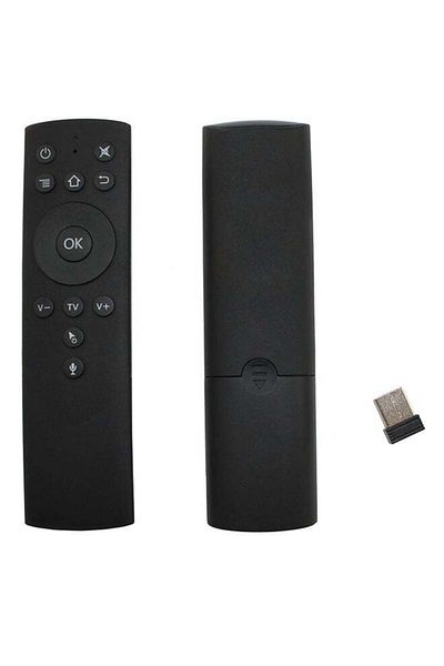 erorex Wireless Air Mouse Remote Control For Smart TV Black
