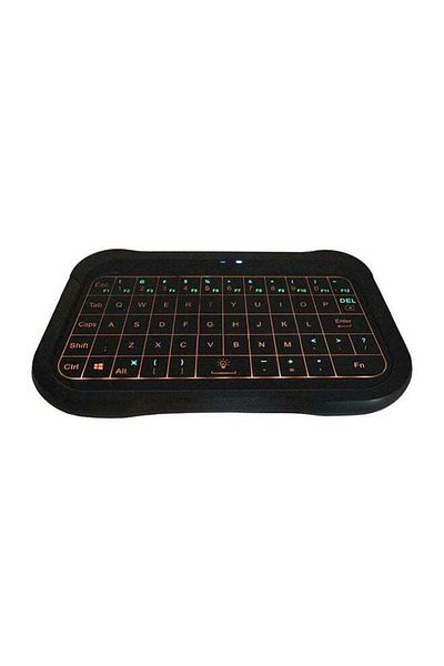 erorex Wireless Keyboard Handheld Remote Control For Smart TV Black