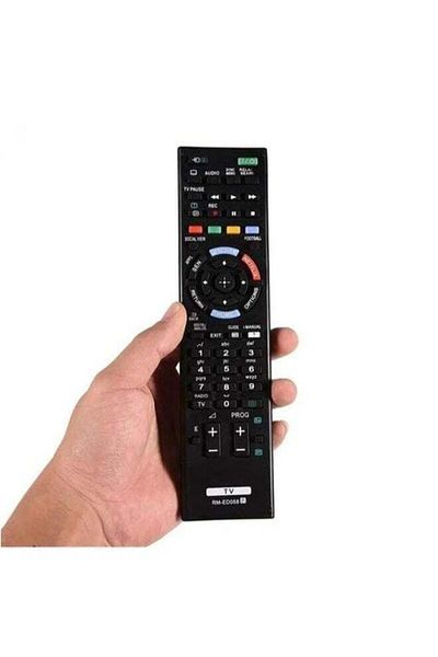 erorex جهاز تحكم عن بعد عالمي للتلفزيون من نوع Sony LCD LED باللون الأسود