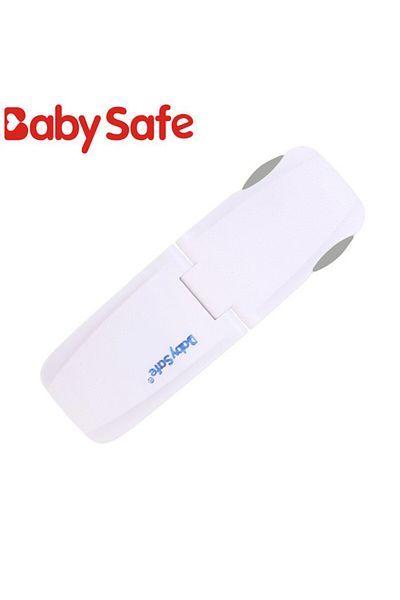 BabySafe Baby Safe - Multipurpose 90° Cabinet Lock - Grey - Set of 4