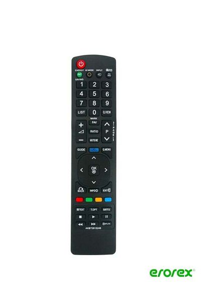 erorex New AKB72915246 Remote Control fit for LG LCD LED Plasma TV
