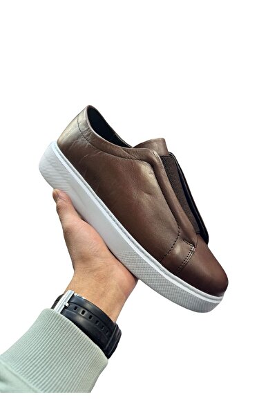 Greyybull Shoes Ανδρικά αθλητικά παπούτσια Tan - Δερμάτινα ανδρικά αθλητικά παπούτσια